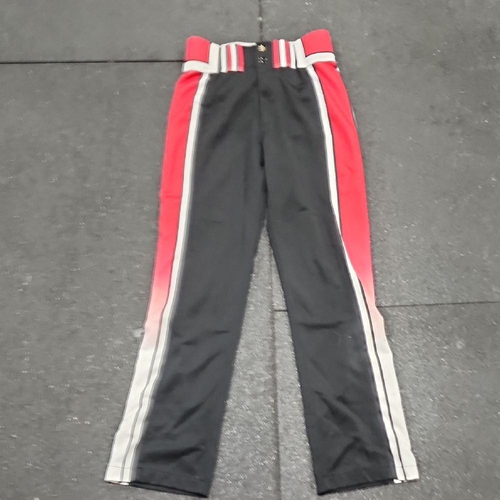 Stylish Black and Red Men's Pants